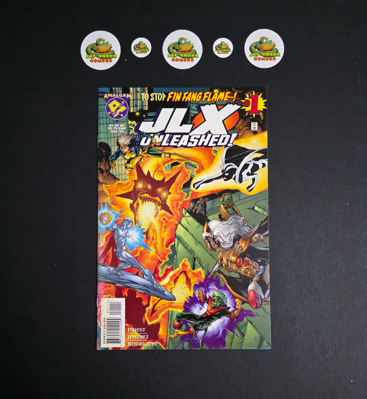 JLX Unleashed (1997) #1 High Grade