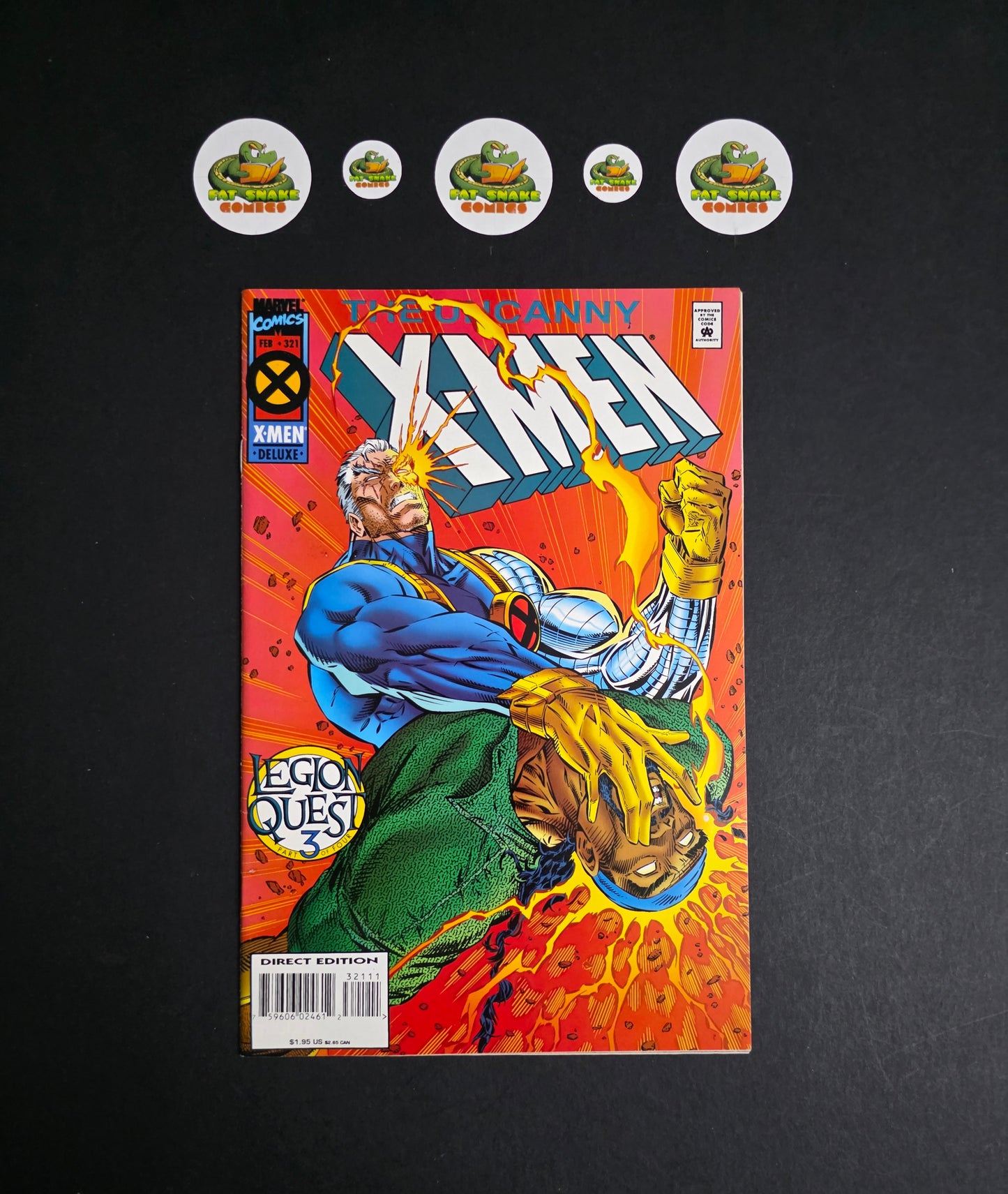 Uncanny X-Men (1995) #321 Legion Quest Part 3 of 4