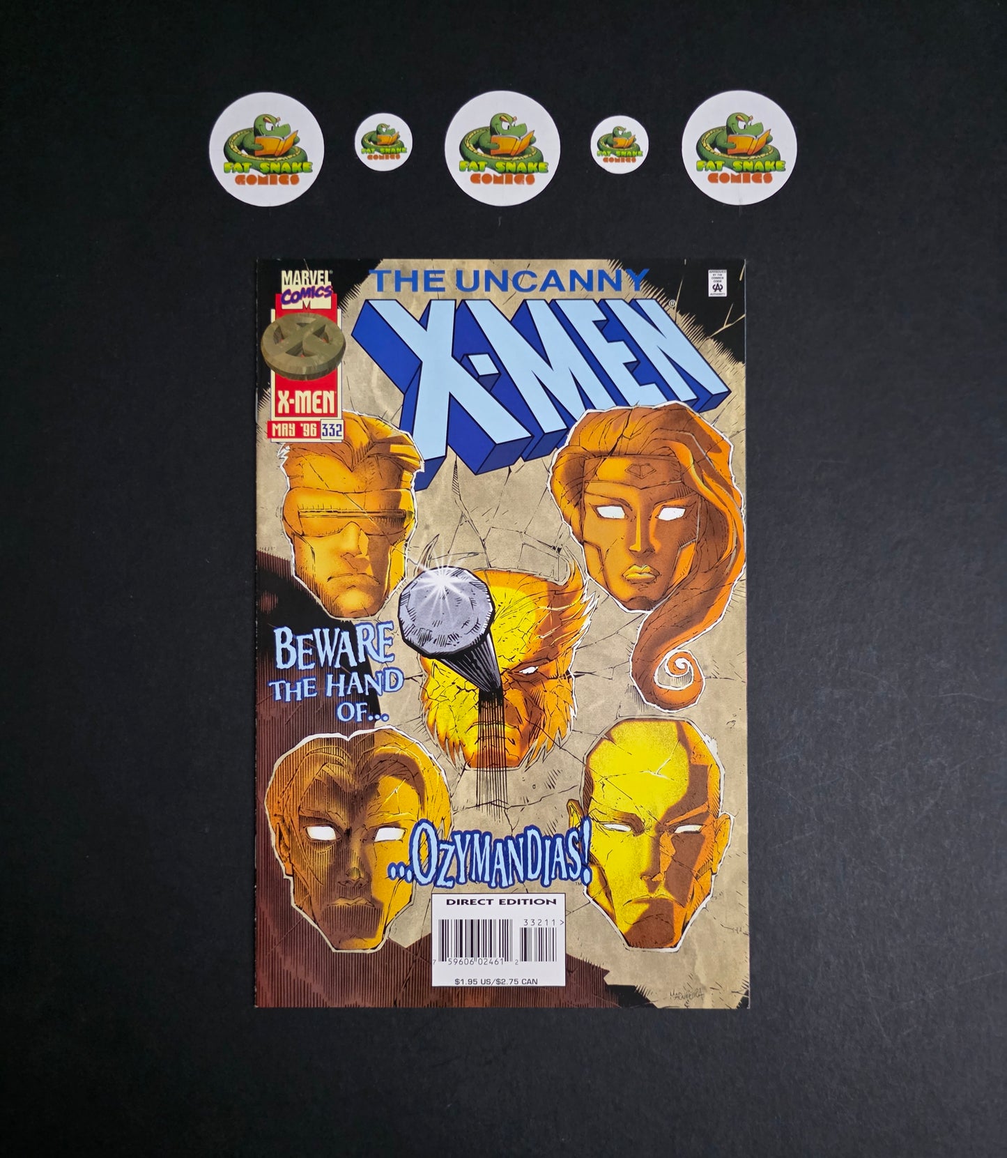 Uncanny X-Men (1996) #332 1st Appearance of Ozymandias
