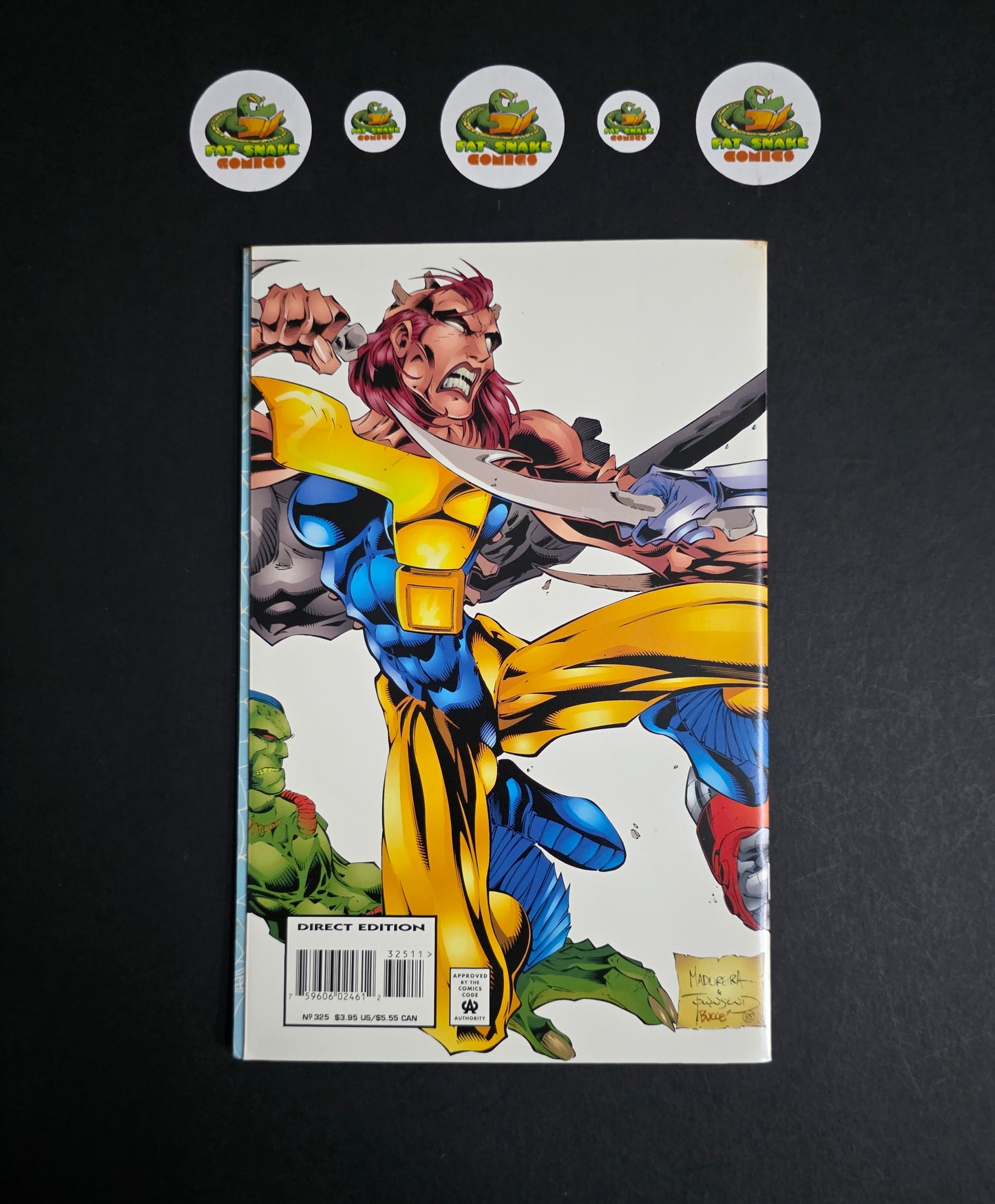 Uncanny X-Men (1995) #325 Foil & Gatefold Cover