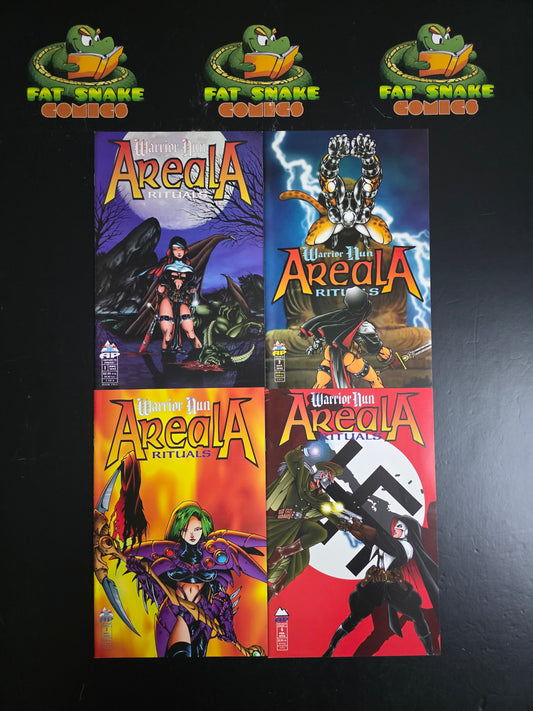 Warrior Nun Areala: Rituals (1996) #1-#4 ofn6, Incomplete
