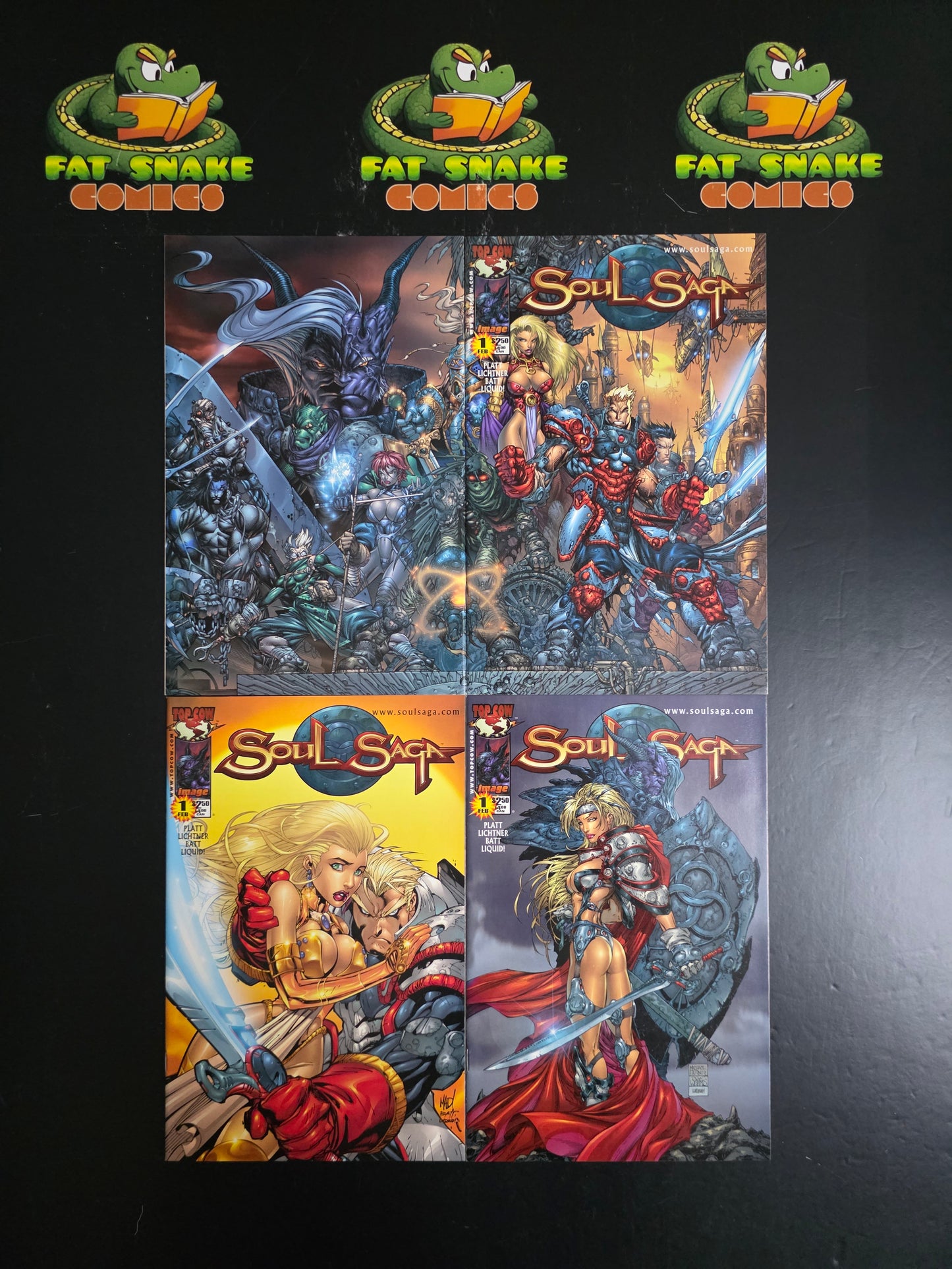 Soul Saga (2000) #1 to #2 + Variant