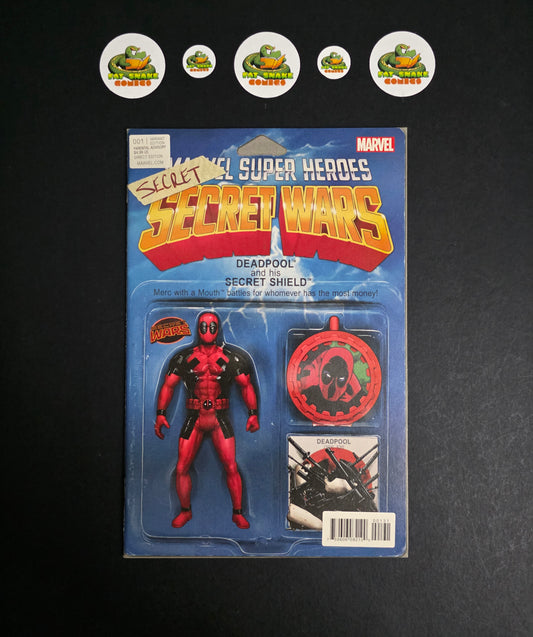 Deadpool's Secret Secret Wars (2015) #1 Action Figure Variant