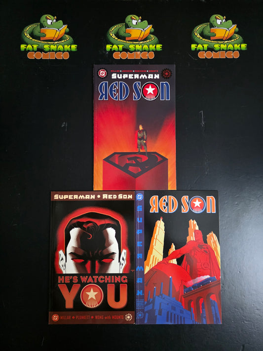 Superman Red Son (2003) #1 to #3 Complete
