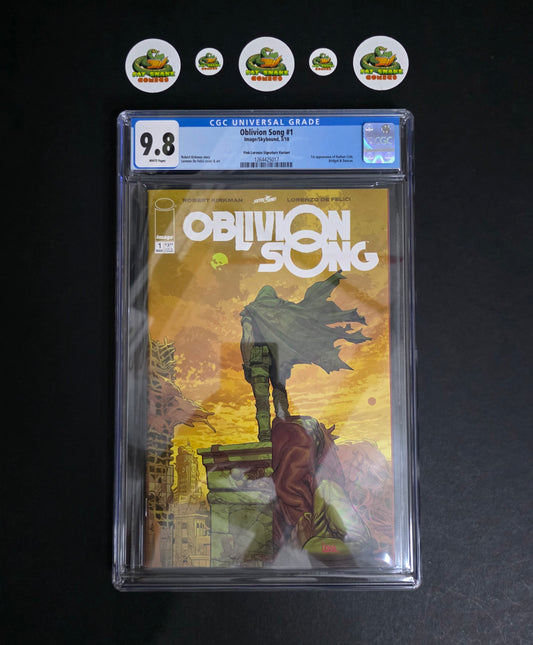 Oblivion Song (2018) #1 CGC 9.8 WP Pink Lorenzo Signature Variant