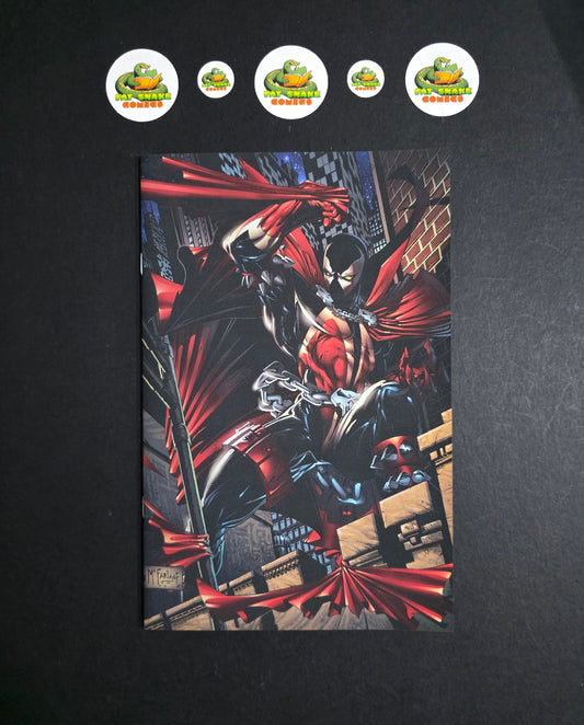 Spawn Kamite Mexican Edition (2024) #1 NYCC 2024 "Virgin" Foil Cover