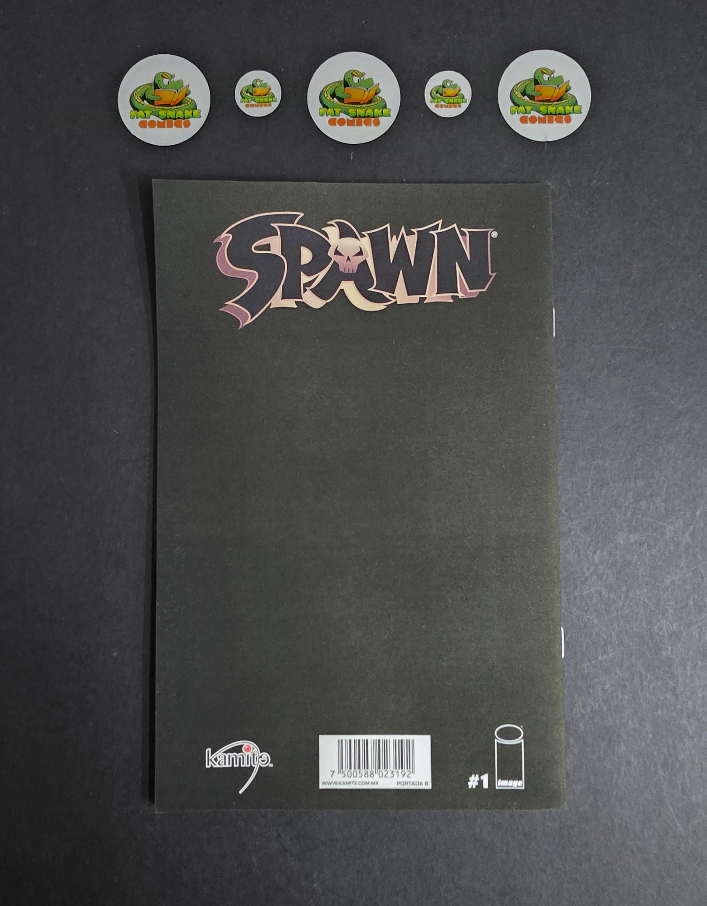 Spawn Kamite Mexican Edition (2024) #1 NYCC 2024 "Virgin" Foil Cover