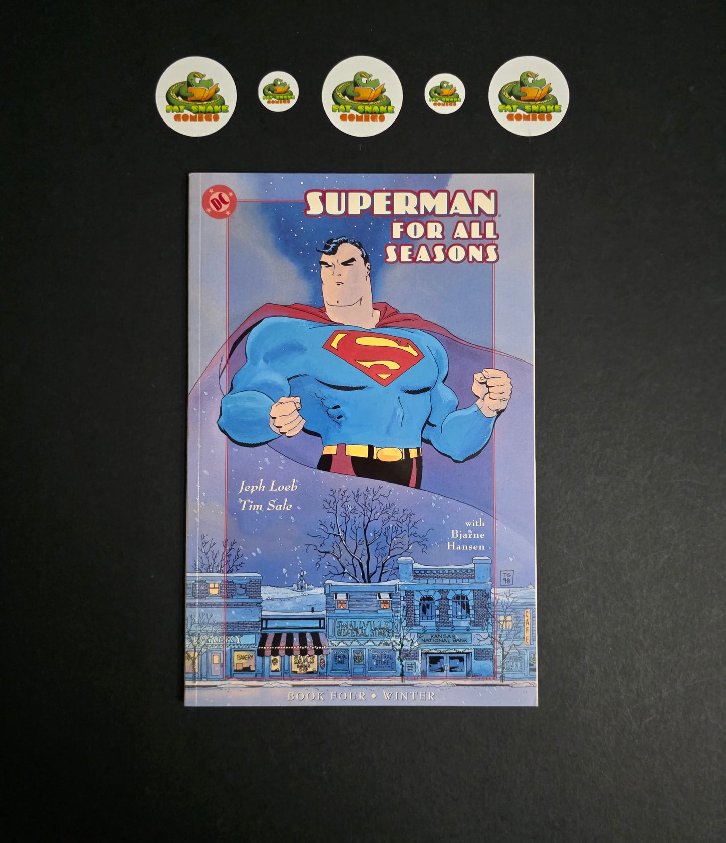 Superman For All Seasons (1998) #1 to 4 Complete Limited Series