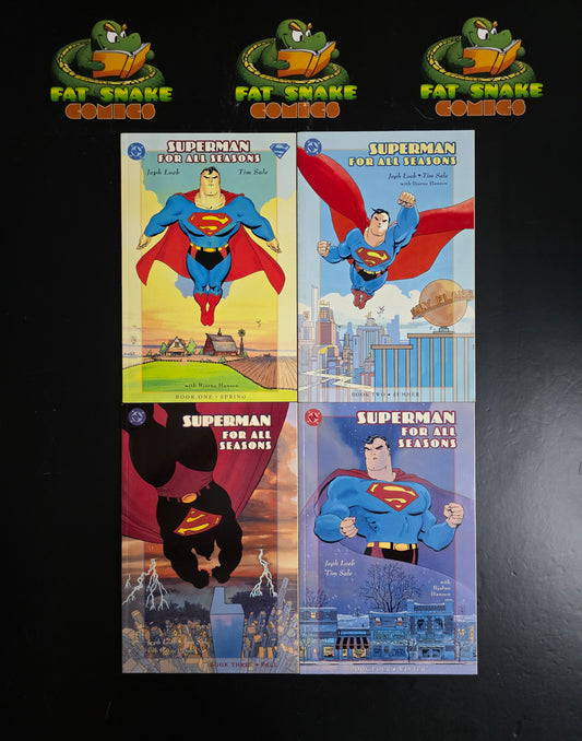 Superman For All Seasons (1998) #1 to 4 Complete Limited Series