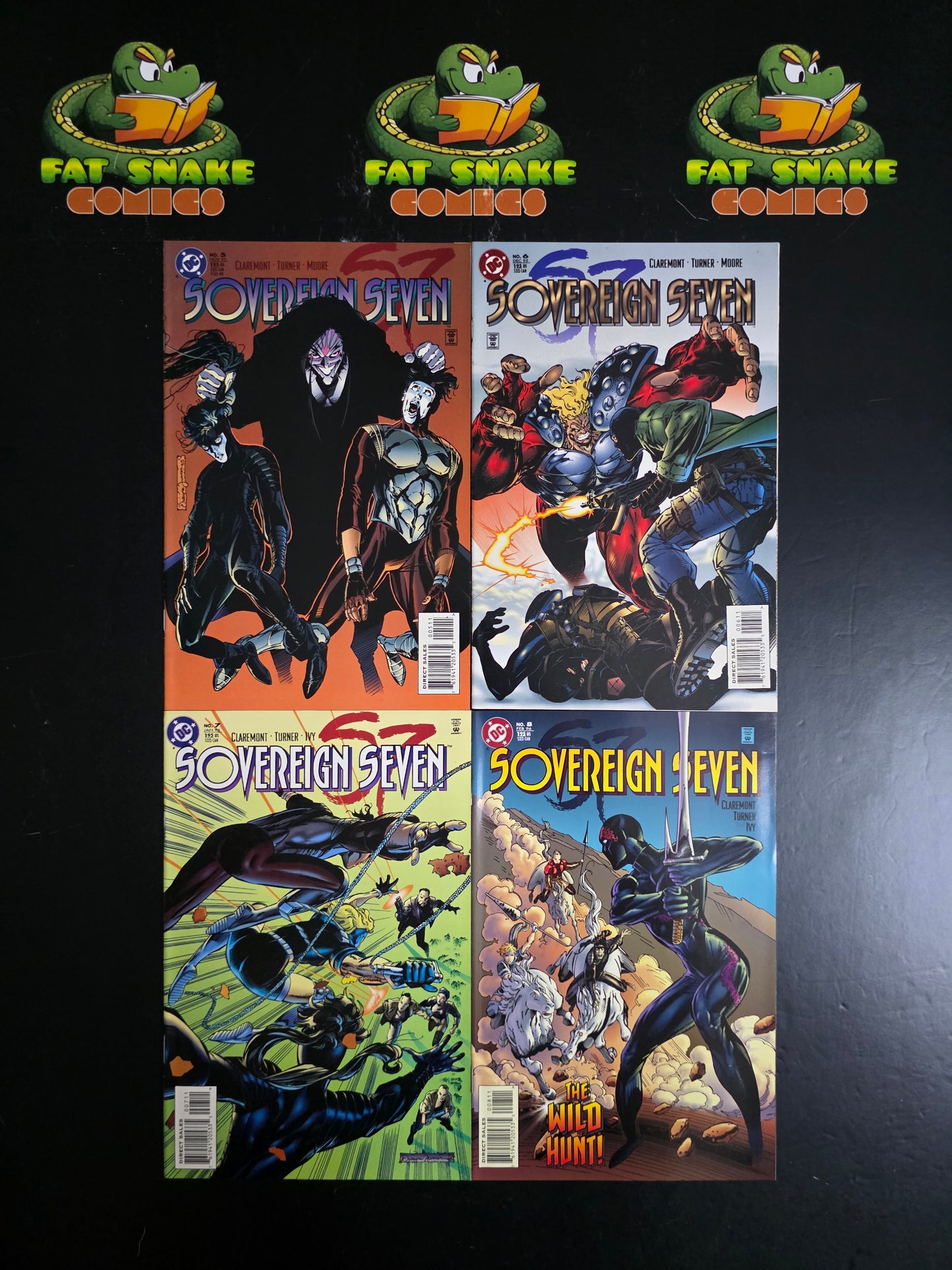 Sovereign Seven(1995) #1-9, 19 + Annual