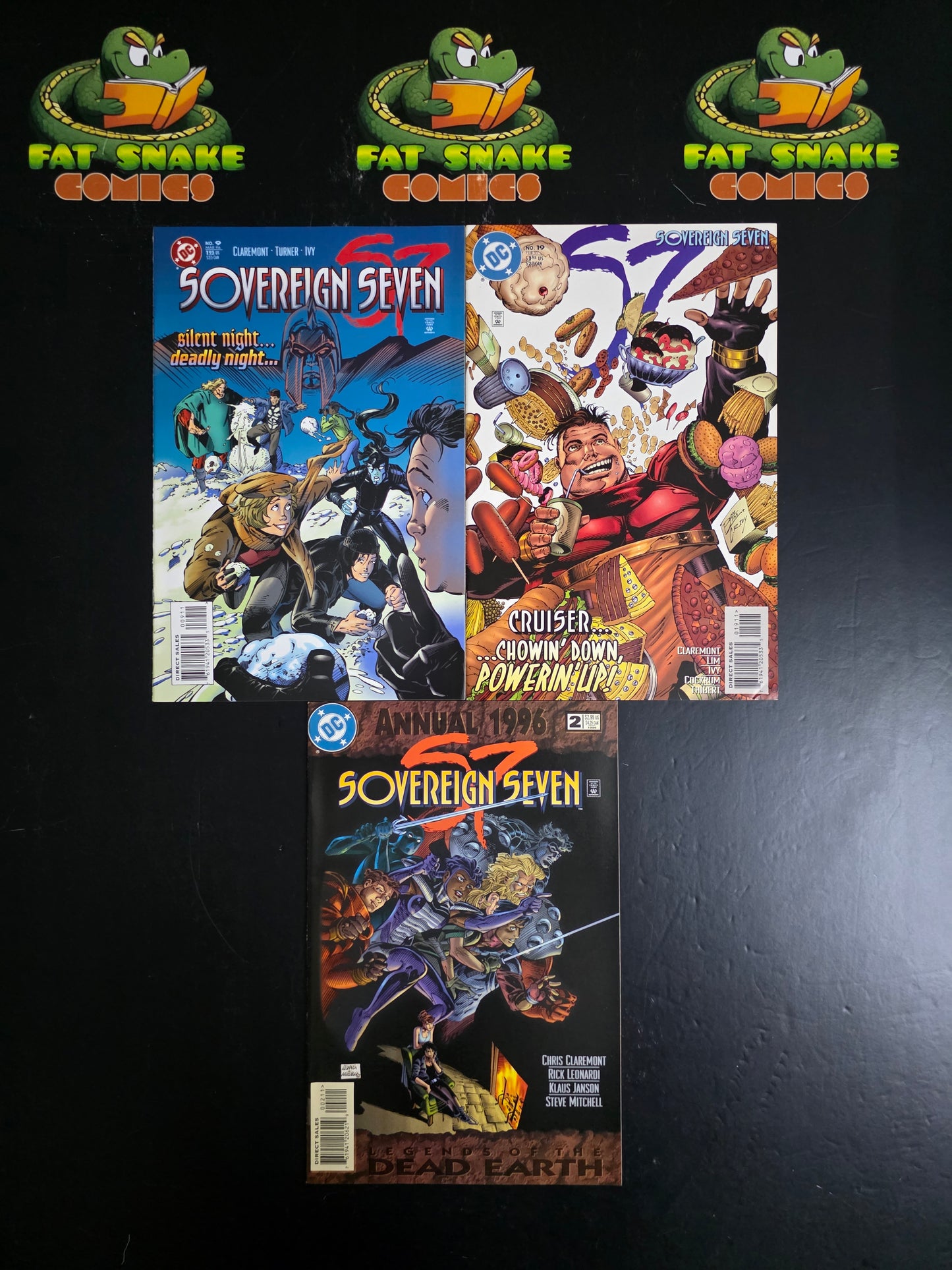 Sovereign Seven(1995) #1-9, 19 + Annual