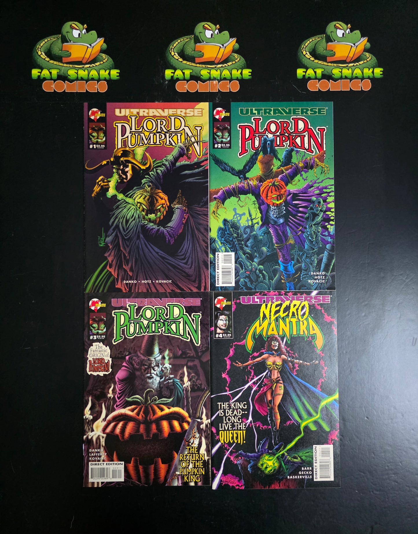 Necro Mantra / Lord Pumpkin (1995) 4-Parts Complete Mini-series