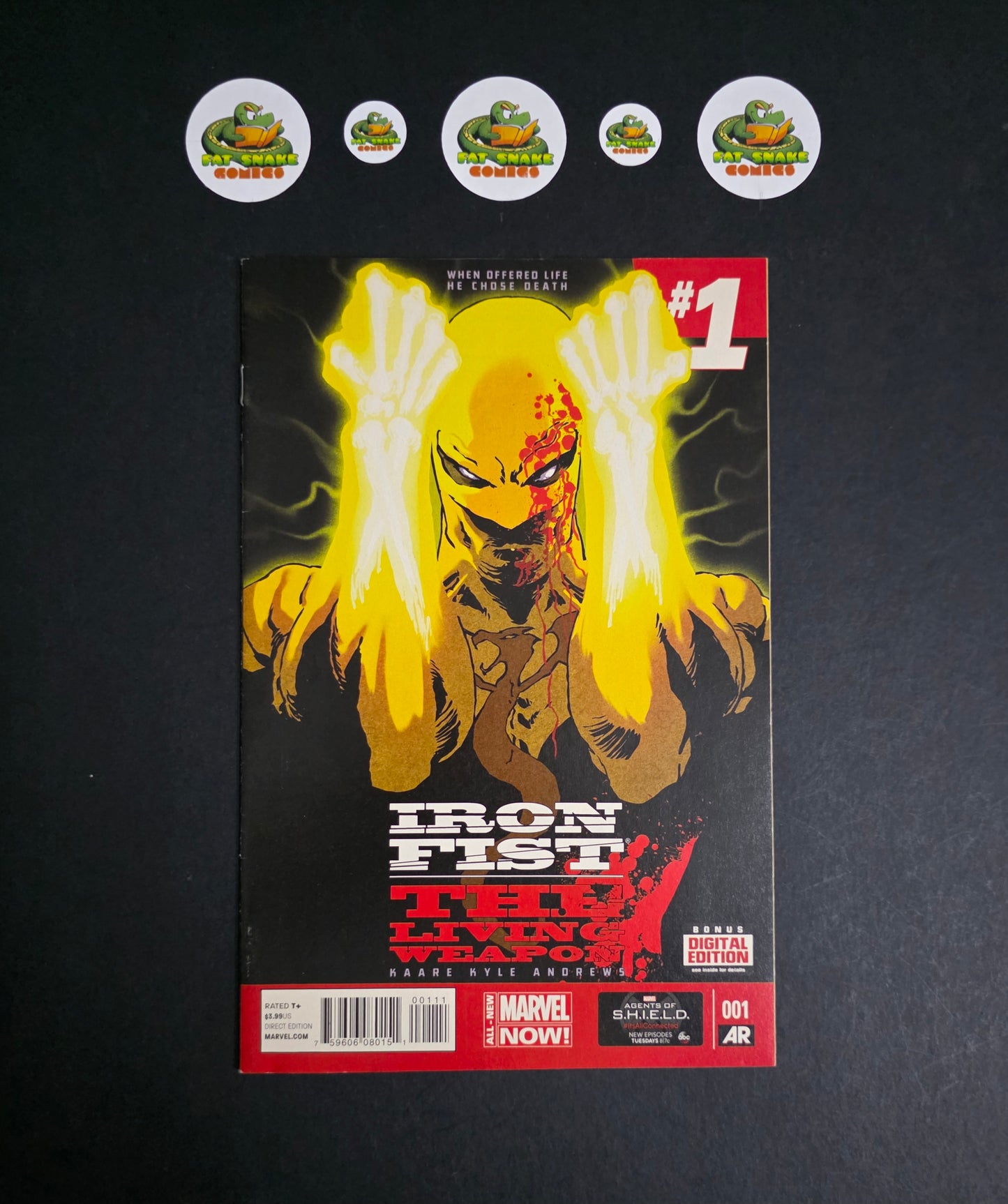 Iron Fist: The Living Weapon (2014) #1-3, 5-7, 9-12 1st Appearance of Pei & Brenda Swanson
