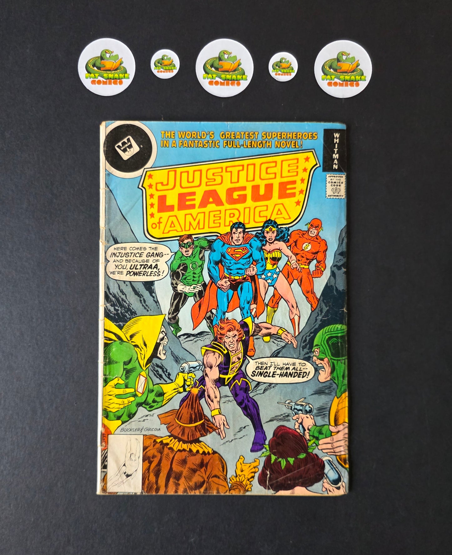 Justice League of America (1978) #158 Whitman Variant