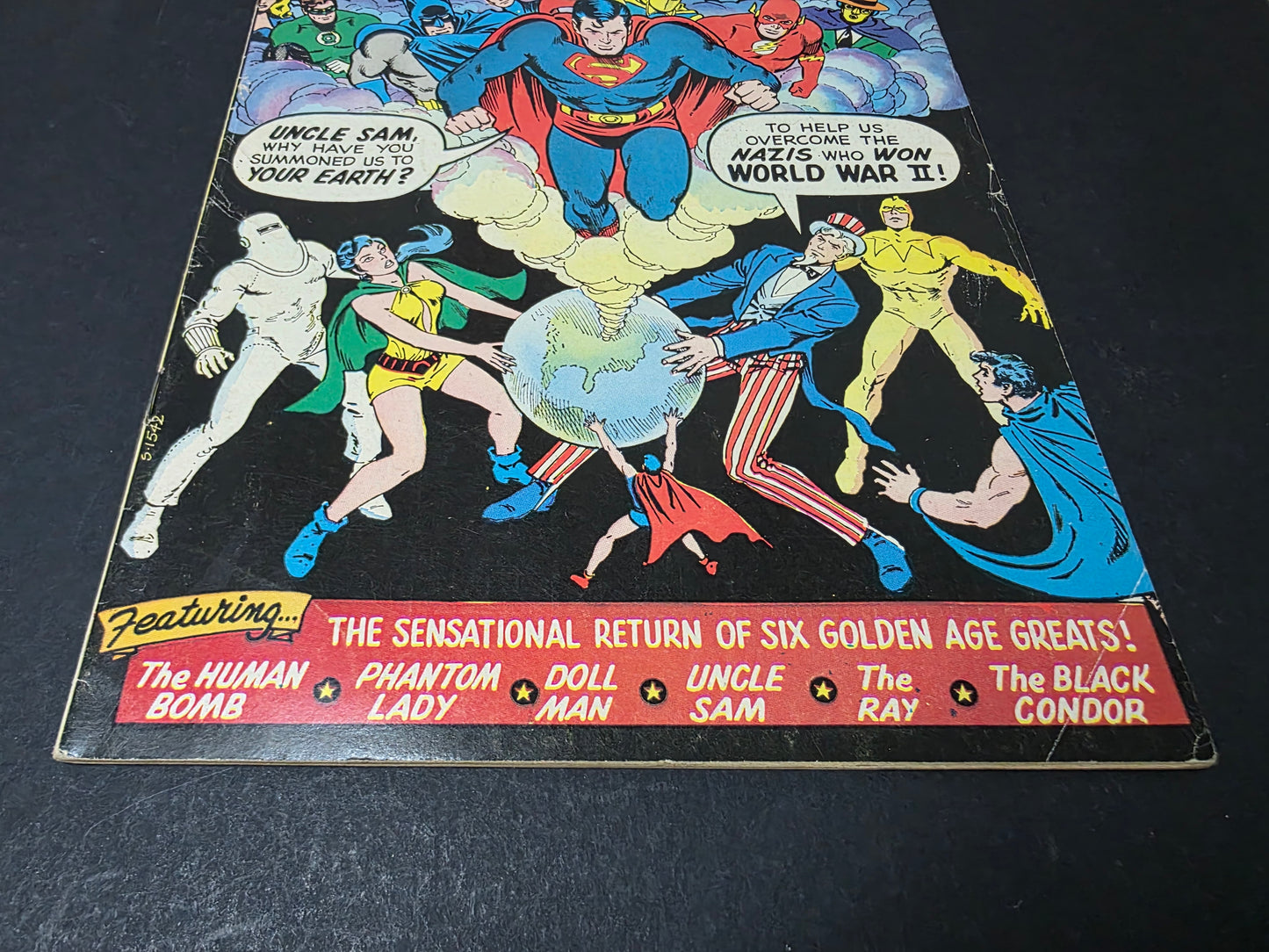 Justice League of America (1973) #107 1st Team Appearance of Freedom Fighters & Earth-X