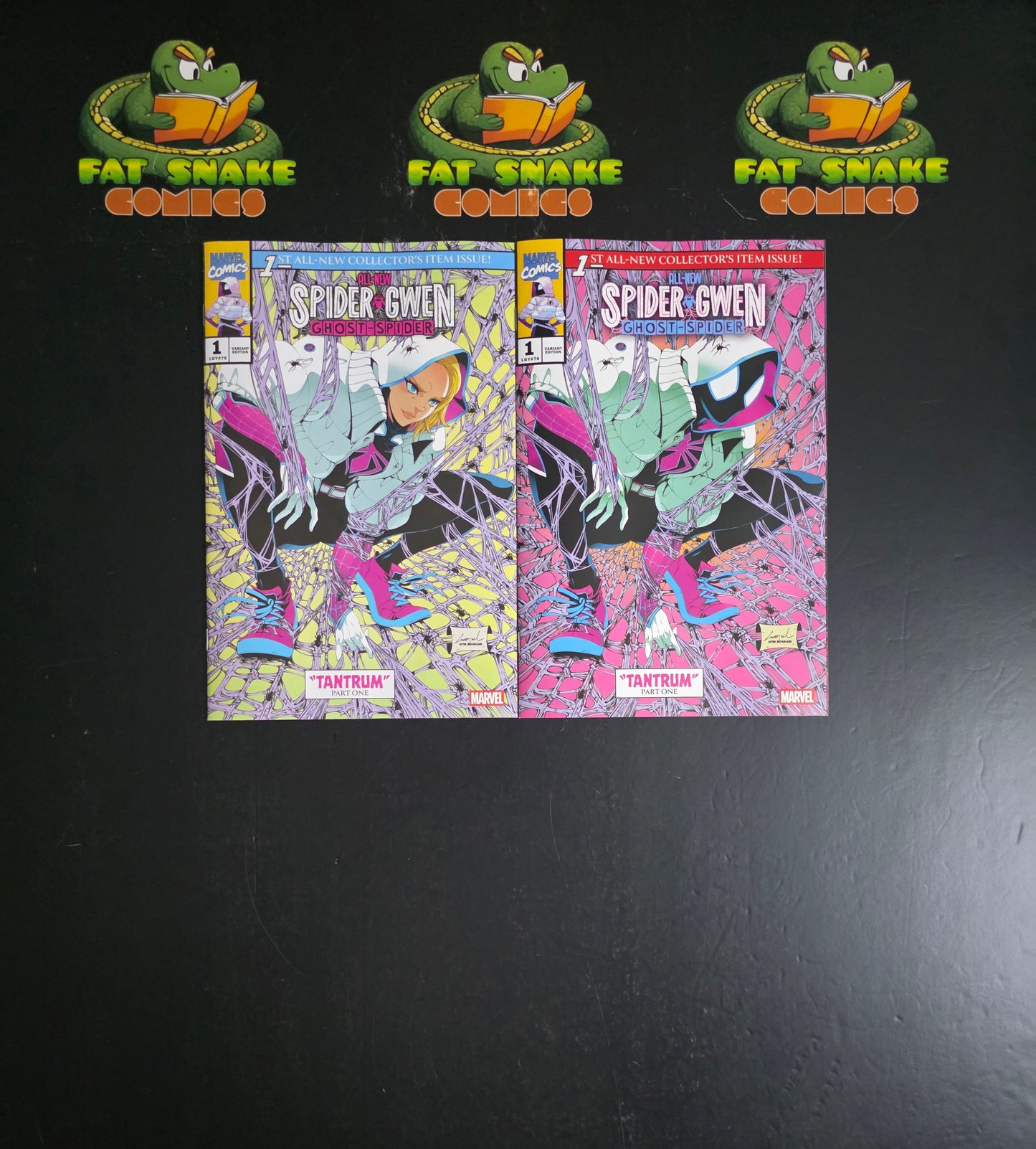 Spider-Gwen Ghost-Spider (2025) #1 Godtail NYCC 2025 Exclusive Set