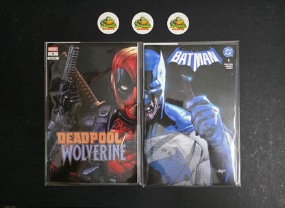 Deadpool Wolverine #9 / Batman #1 NYCC 2025 Connecting Trade Set