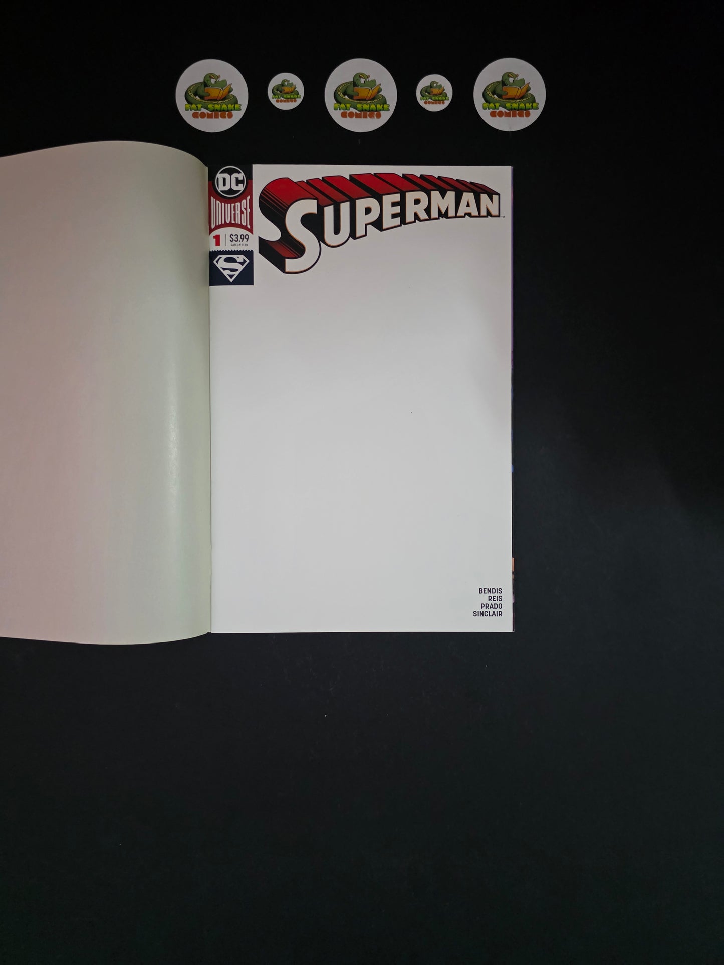 Superman (2018) #1 High Grade Blank Cover