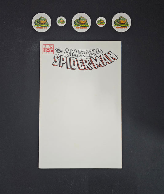 Amazing Spider-Man (2011) #648 Variant Blank Cover