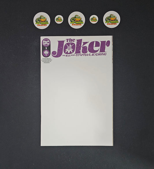 Joker: The Man Who Stopped Laughing (2022) #001 High Grade Blank Cover