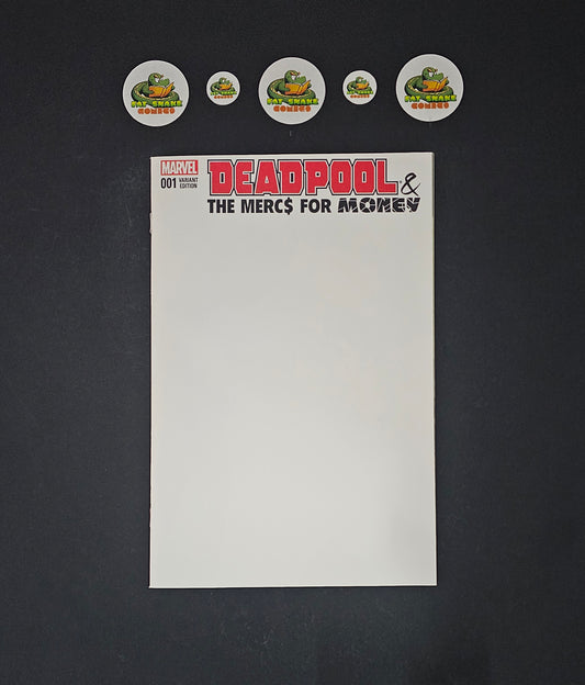 Deadpool Merc for Money (2016) #1 High Grade Blank Cover