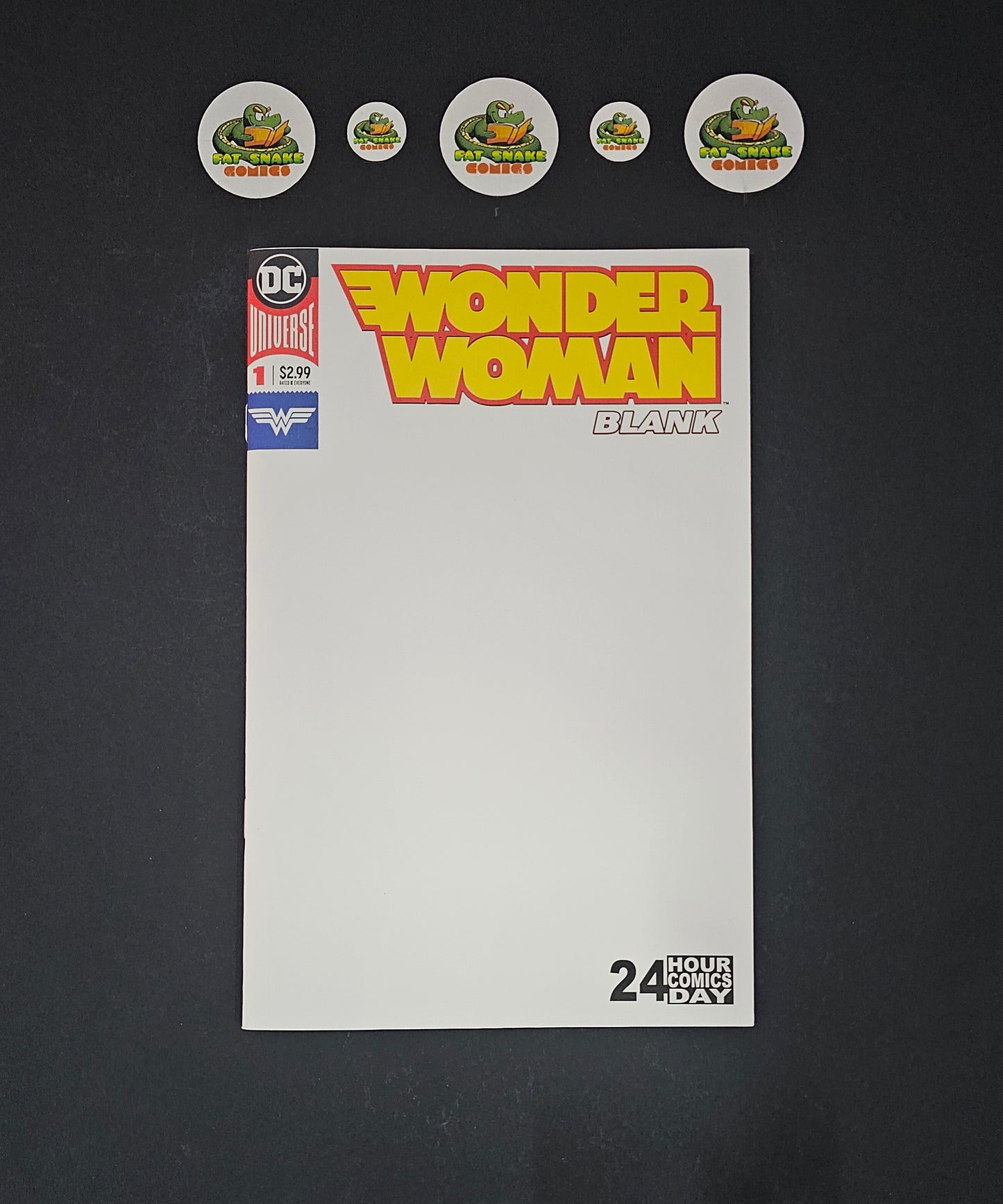 Wonder Woman (2018) #1 High Grade Blank Cover