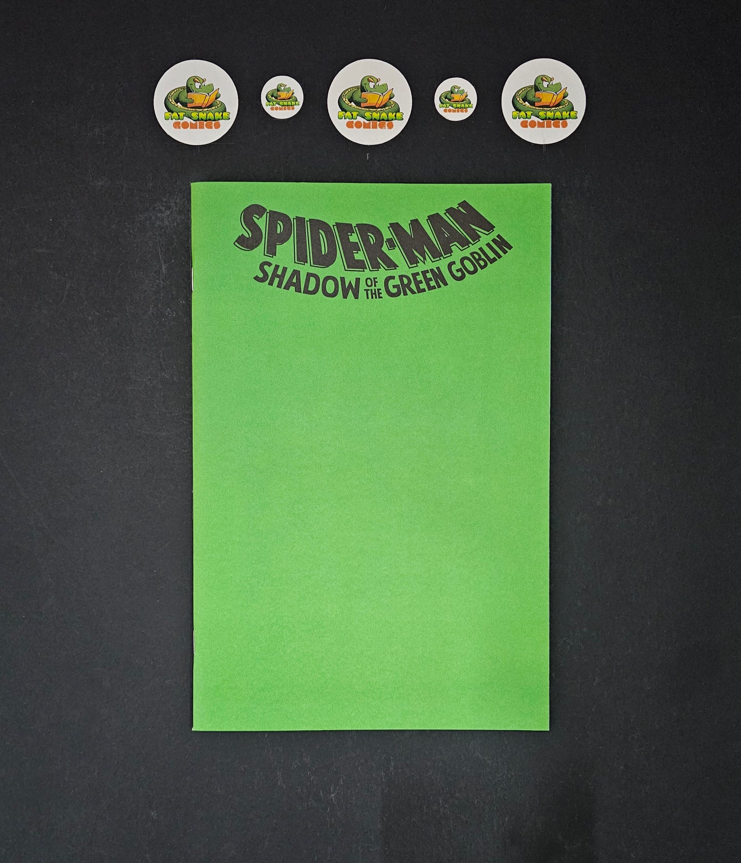 Spider-Man: Shadow of Green Goblin (2024) #1 High Grade Blank Cover