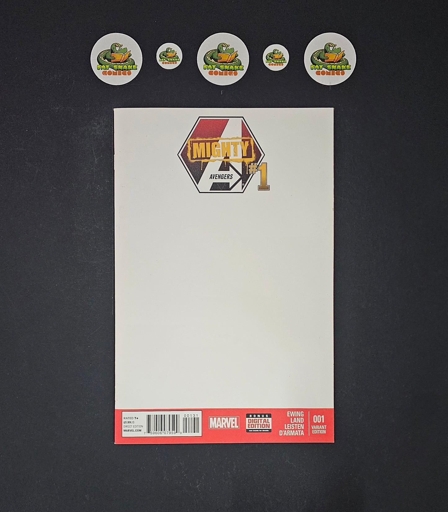 Mighty Avengers (2013) #1 High Grade Blank Cover
