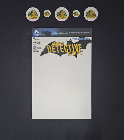 Detective Comics (2013) #20 Blank Cover