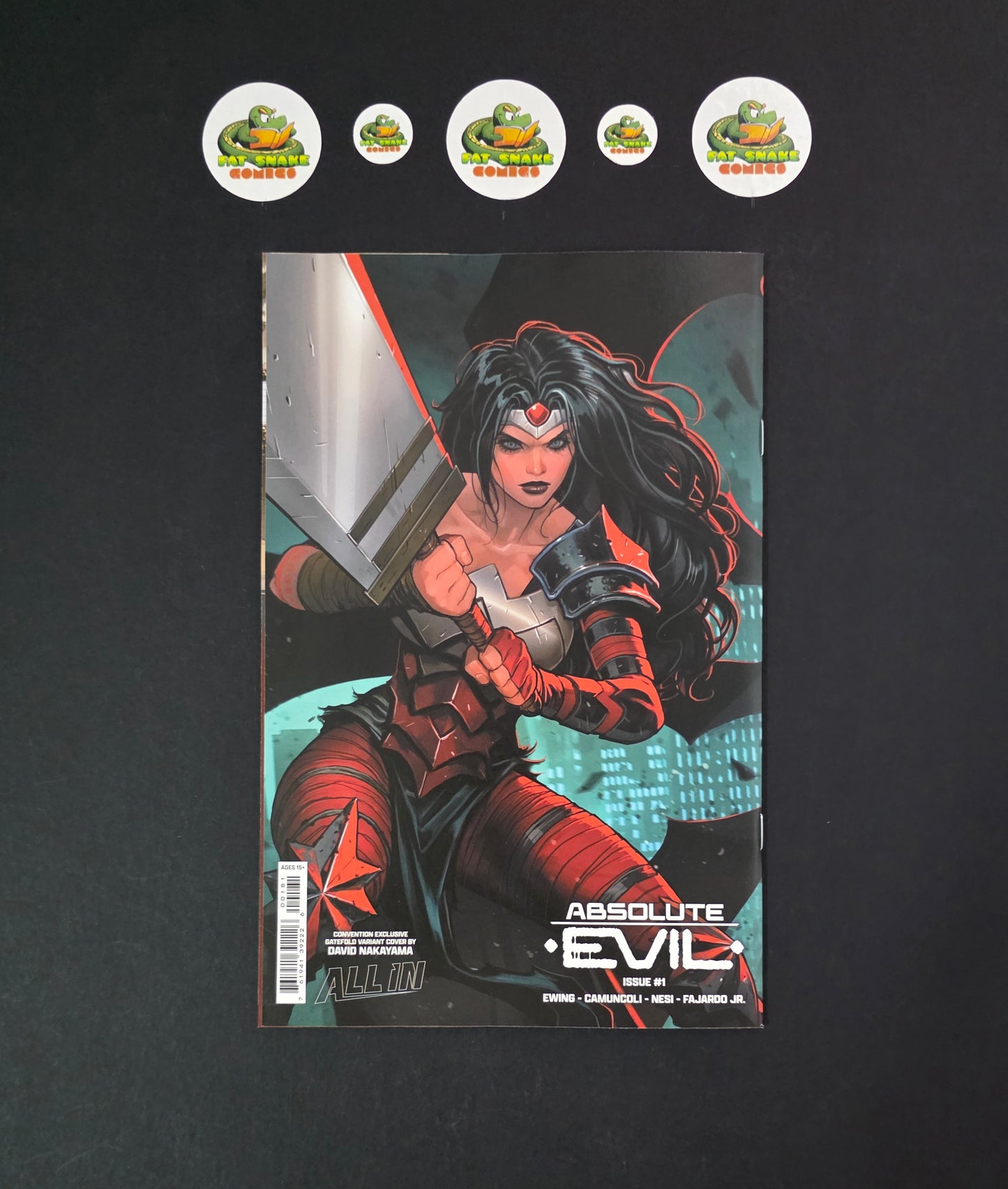 Absolute Evil (2025) #1 Nakayama Gatefold Cover NYCC 2025 Exclusive