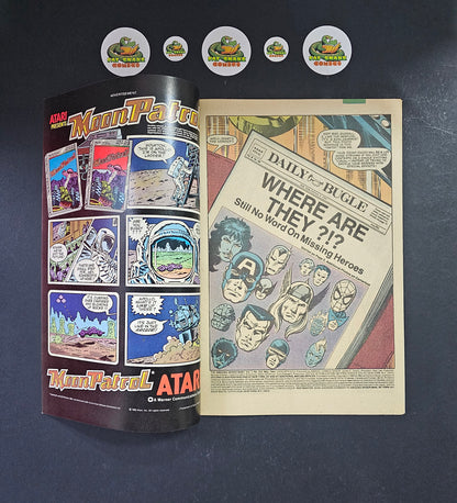 Amazing Spider-Man (1984) #252 Newstand 1st Black Costume