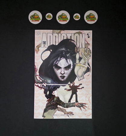 The Addiction: The Touch (2025) #1 NYCC Premiere Simone Bianchi