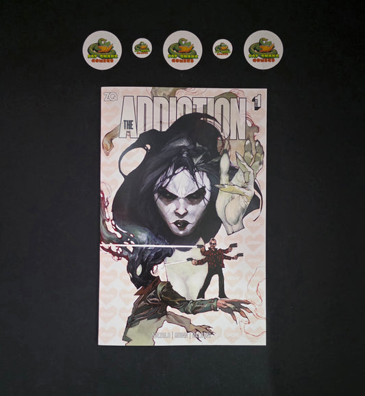 The Addiction: The Touch (2025) #1 NYCC Premiere Simone Bianchi