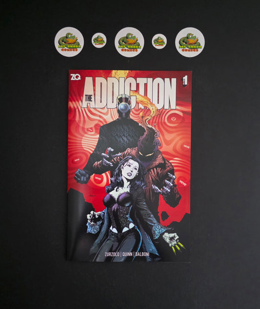 The Addiction: The Touch (2025) #1 NYCC Premiere Finch Cover