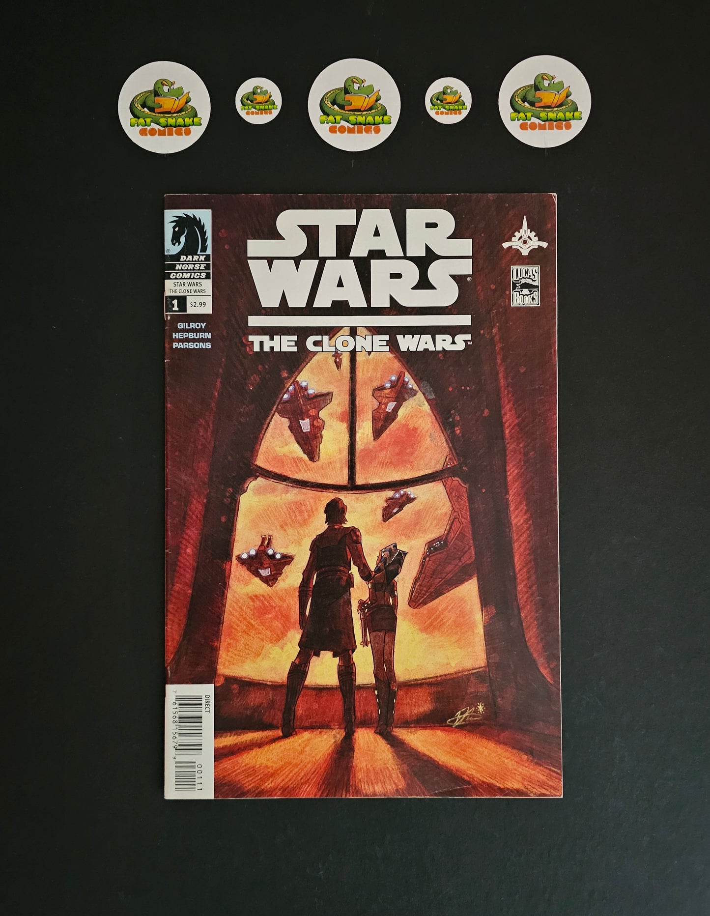Star Wars The Clone Wars (2008) #1 Key 1st Appearance of Ahsoka Tano & Capt Rex