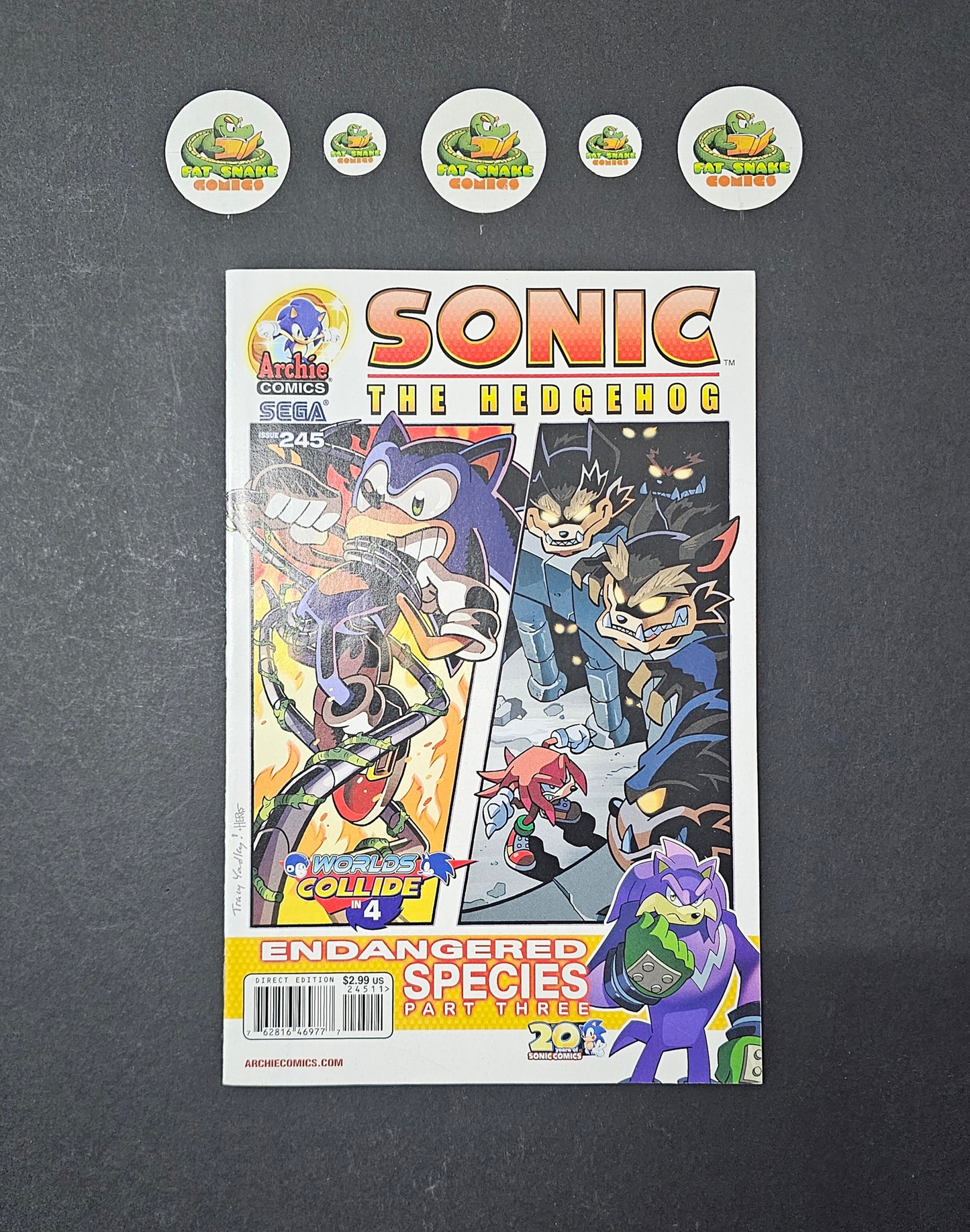 Sonic The Hedgehog (2013) #245 High Grade