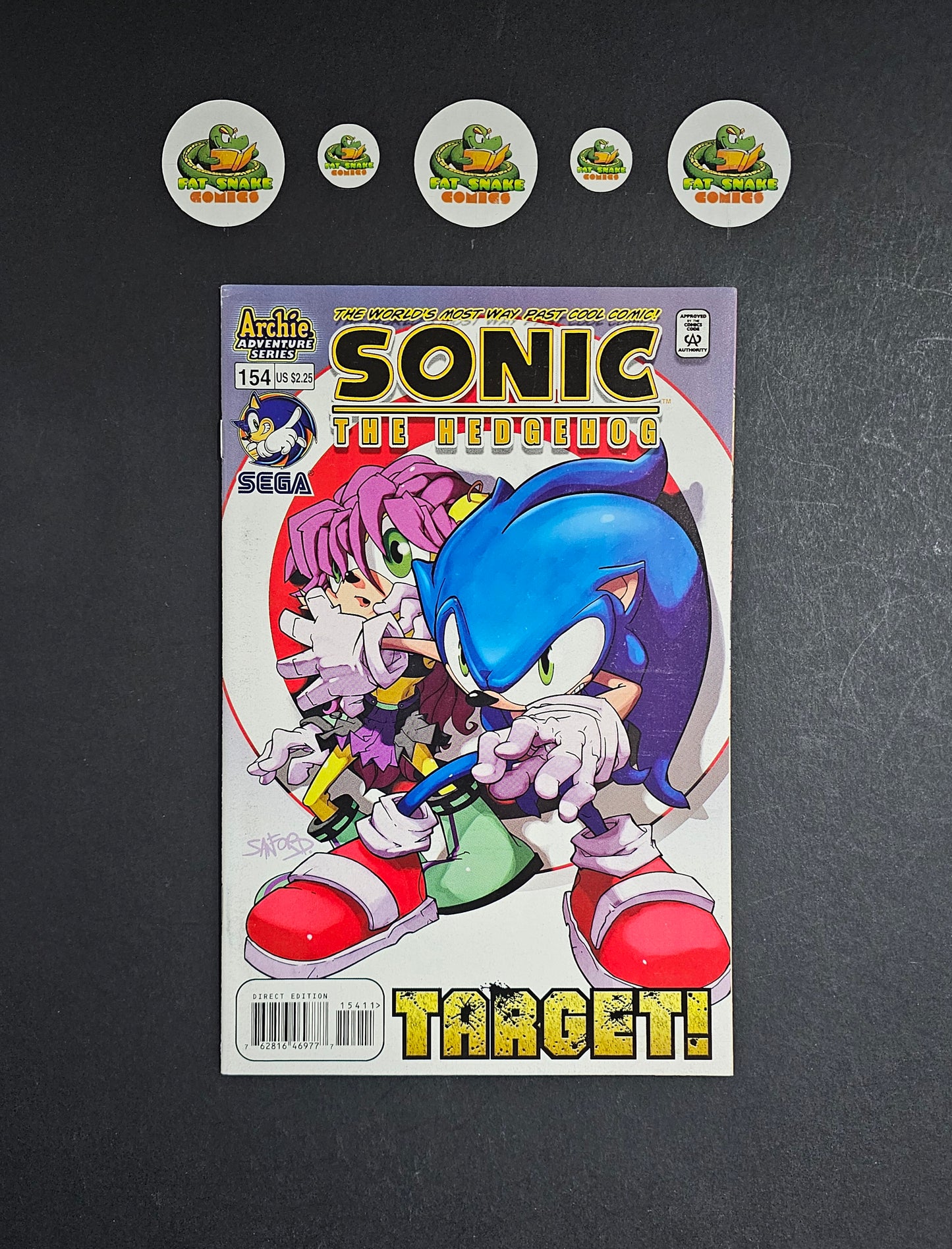 Sonic The Hedgehog (2005) #154 Low Print