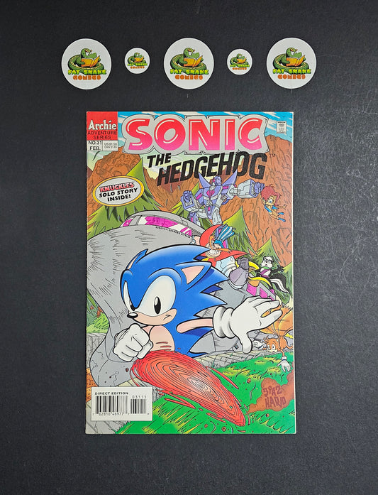 Sonic The Hedgehog (1996) #31 Low Print High Grade