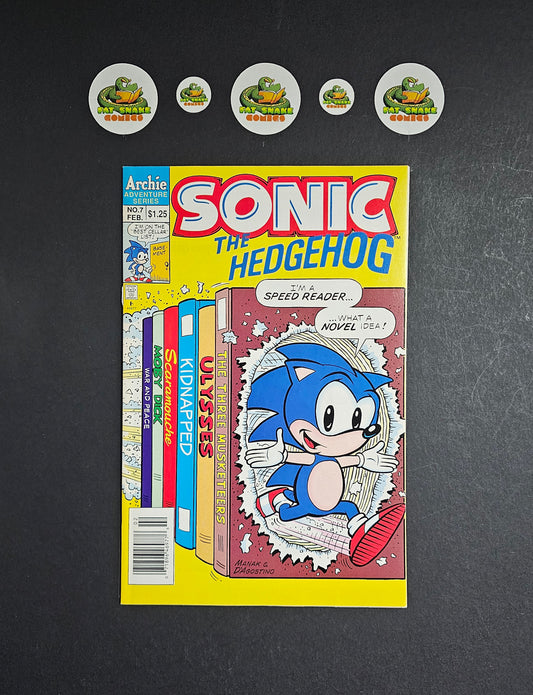 Sonic The Hedgehog (1994) #7 Low Print High Grade