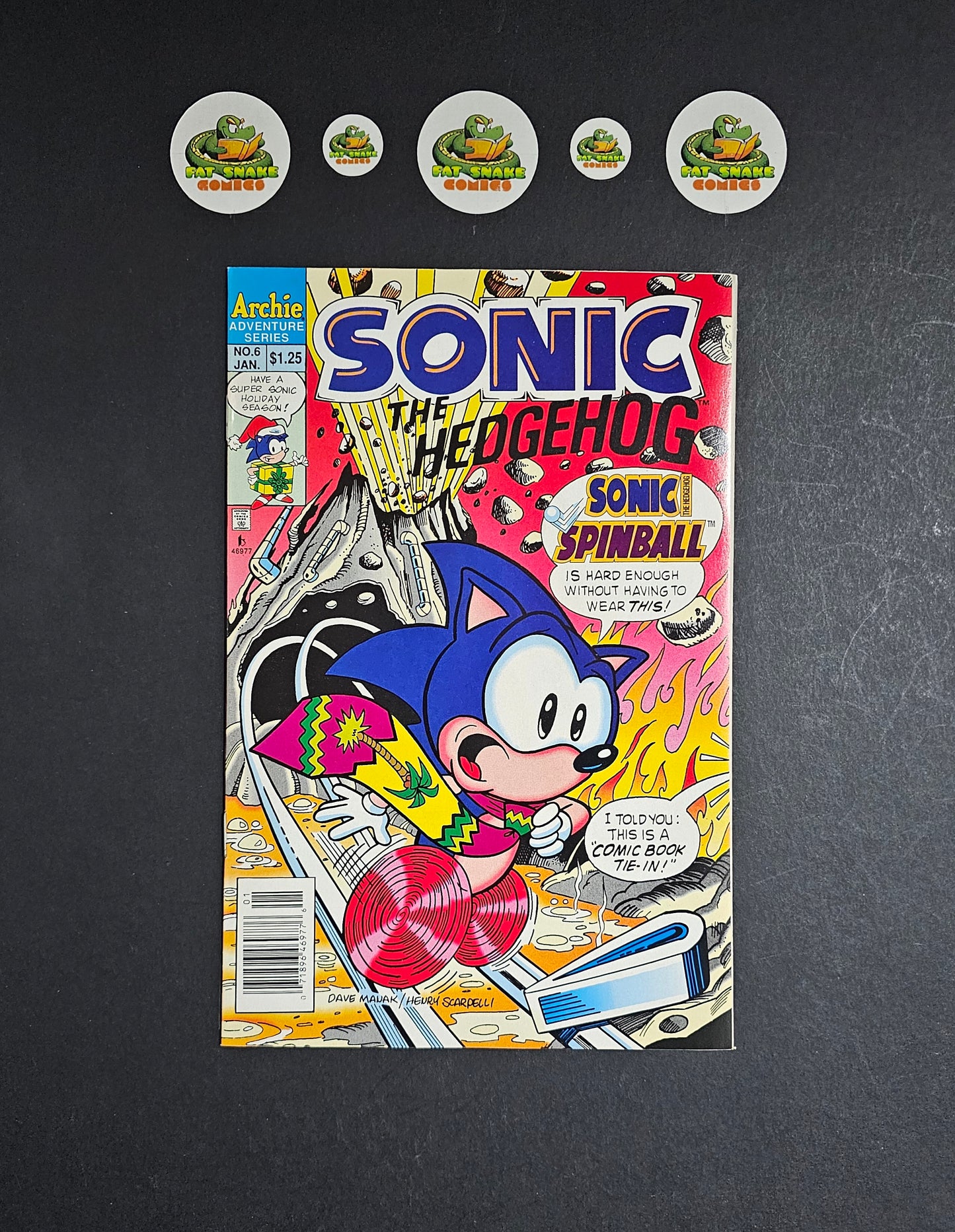 Sonic The Hedgehog (1994) #6 Low Print High Grade