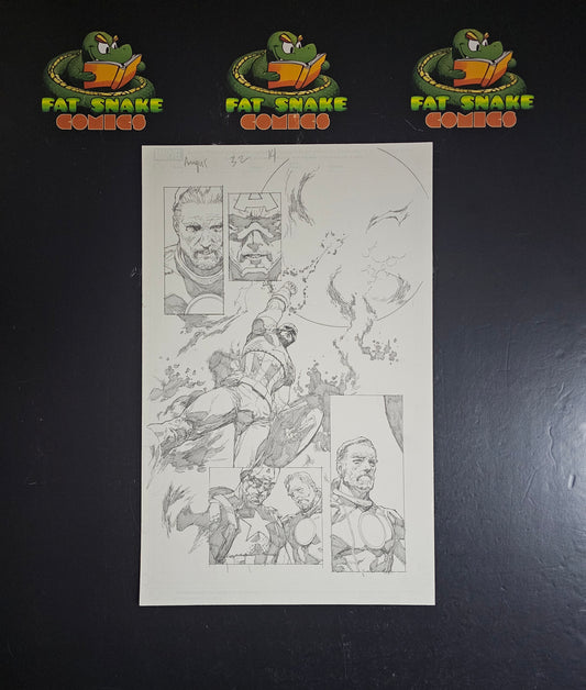 Avengers (2014) #32 Page 14 OA by Leinil Francis Yu