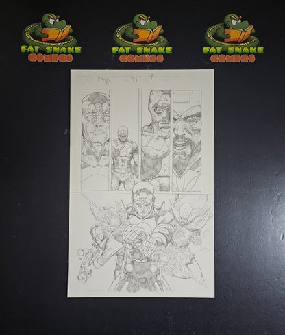 Avengers (2014) #34 Page 4 OA by Leinil Francis Yu