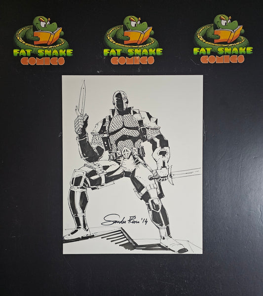 Deathstroke (2014) Commissioned Art by Andru Florea