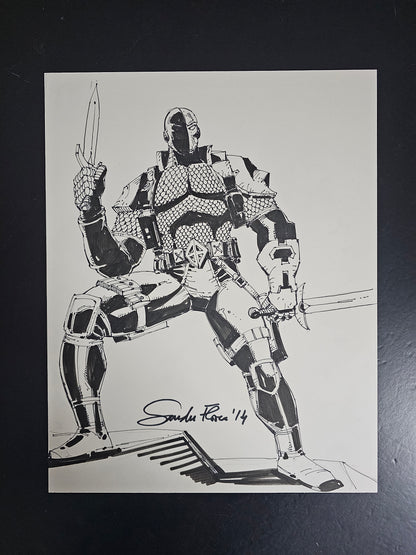 Deathstroke (2014) Commissioned Art by Andru Florea
