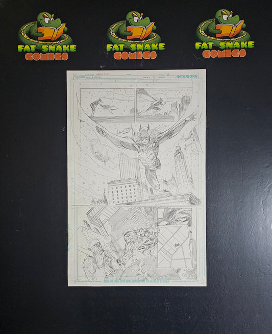 Batgirl #4 Page 6 Original Art Page by Adrian Syaf