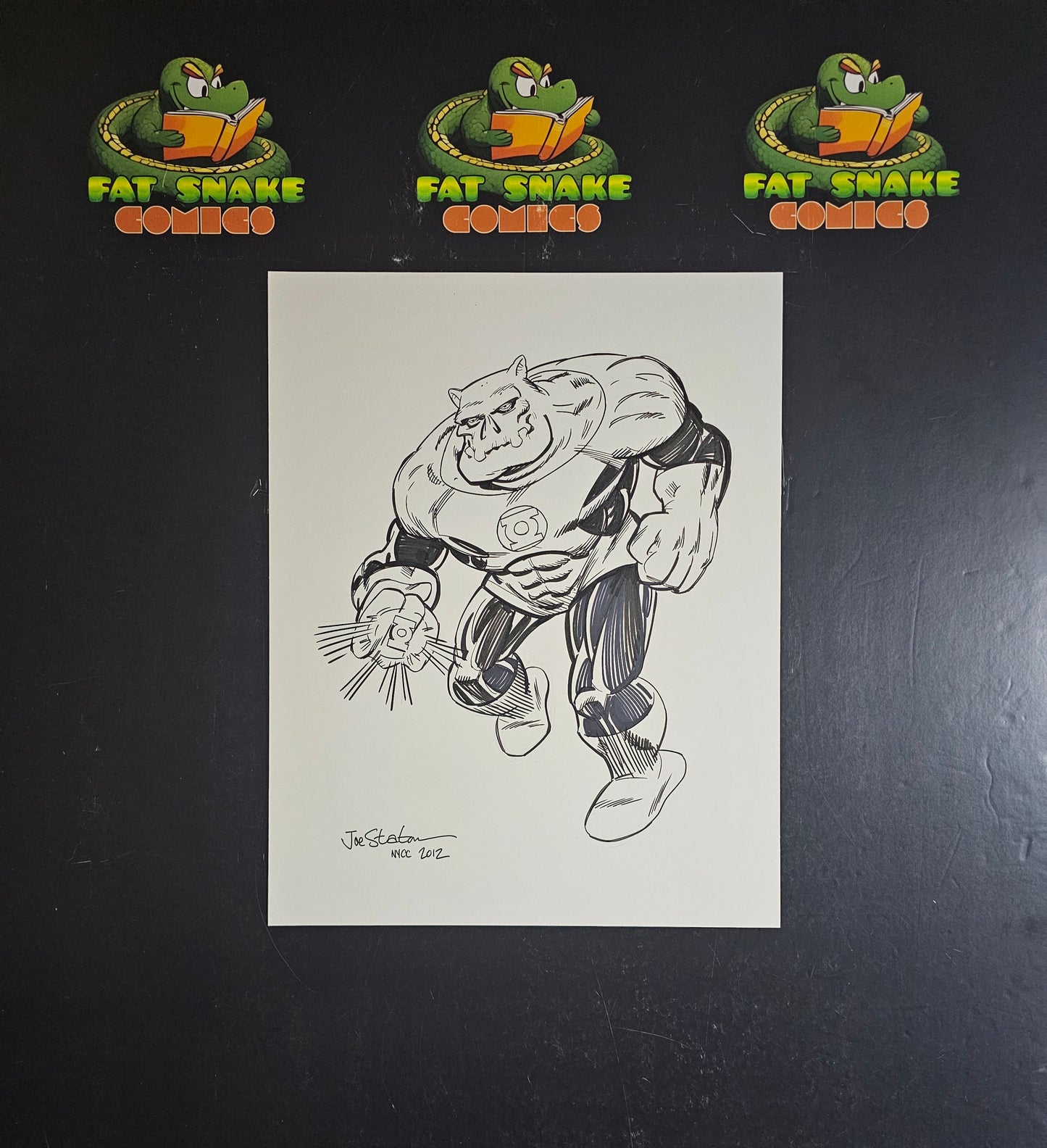 Kilowog (2012) Commissioned Art by Joe Staton