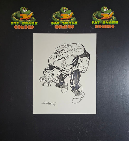 Kilowog (2012) Commissioned Art by Joe Staton