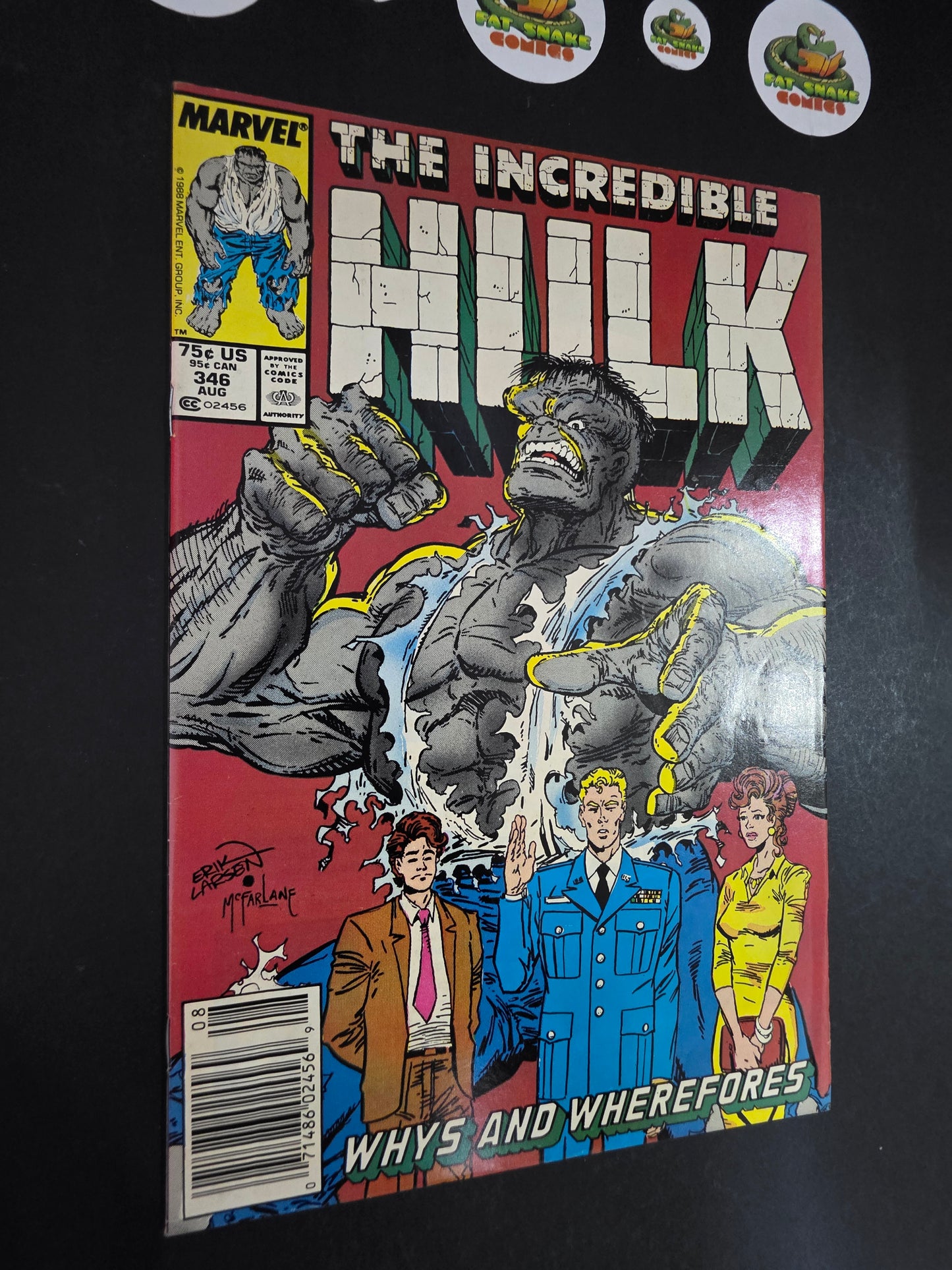 Incredible Hulk (1988) #346 McFarlane & Larsen