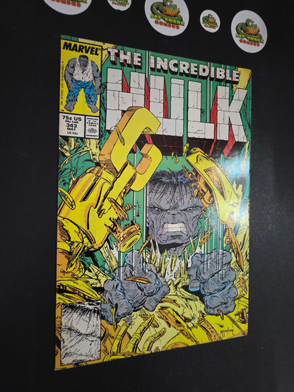 Incredible Hulk (1988) #343 Todd McFarlane's Cover