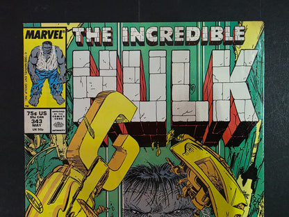 Incredible Hulk (1988) #343 Todd McFarlane's Cover